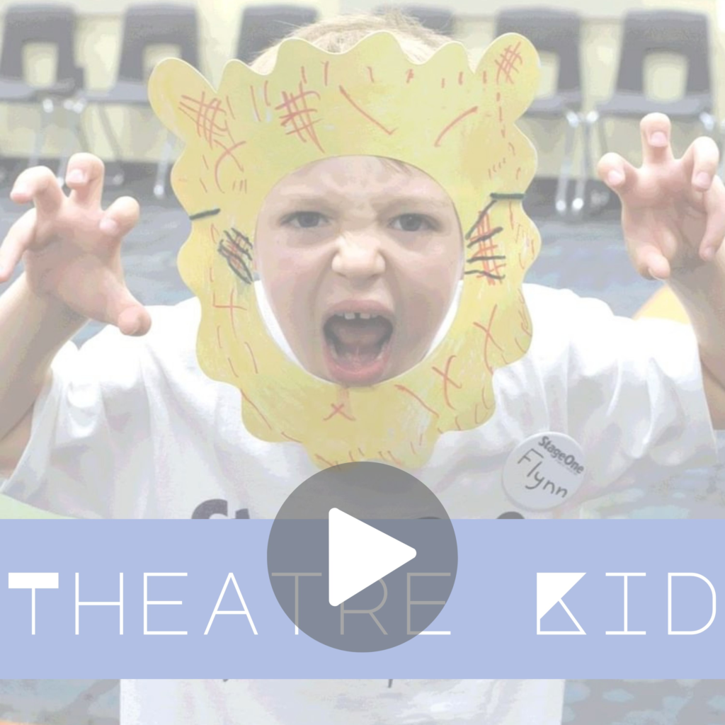 Theatre Kid artwork with play button